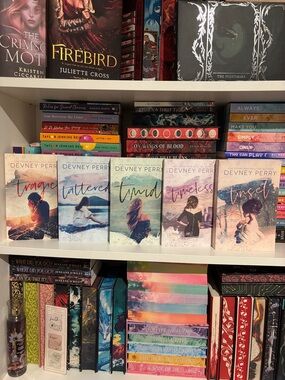 OOP Lark Cove Series:  Tinsel, Tattered, Timid, Tragic, Timeless